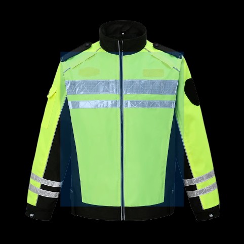 Traffic Safety Vest Cotton Coat for Winter Warm Waterproof Reflective - Model: 852906487968 - 图片 6