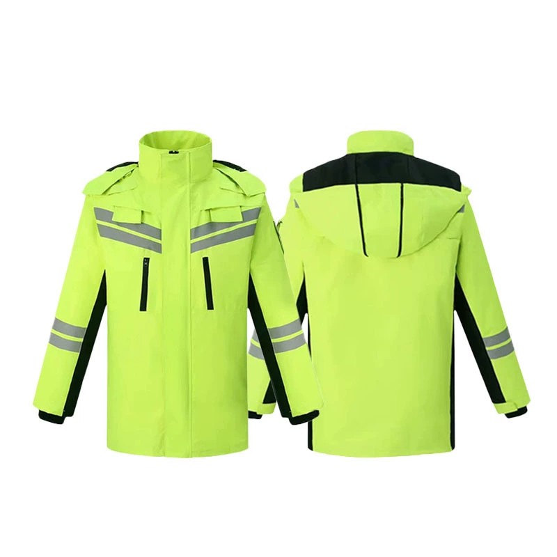 Motorcycle Rain Suit for Heavy Rain with Reflective Traffic Duty - Model: 850142554866 - 图片 5