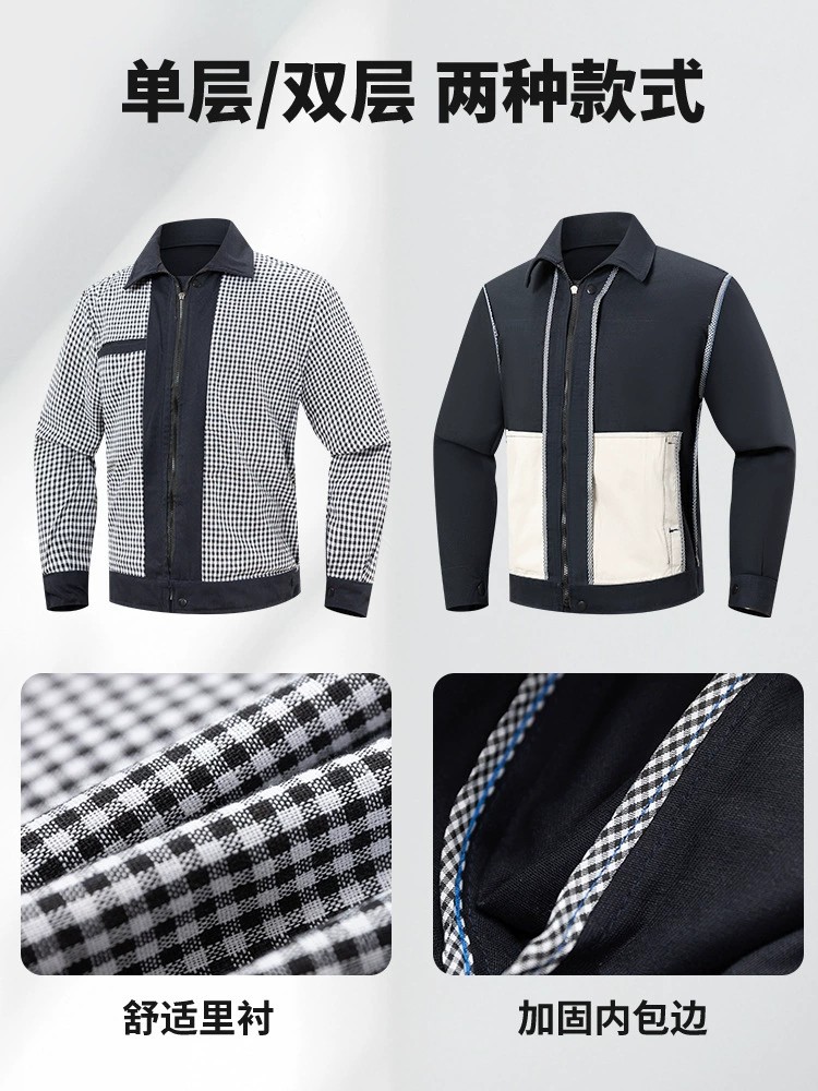 Construction Site Work Uniform for Men with Reflective Strip - Model: 973956335801 - 图片 2
