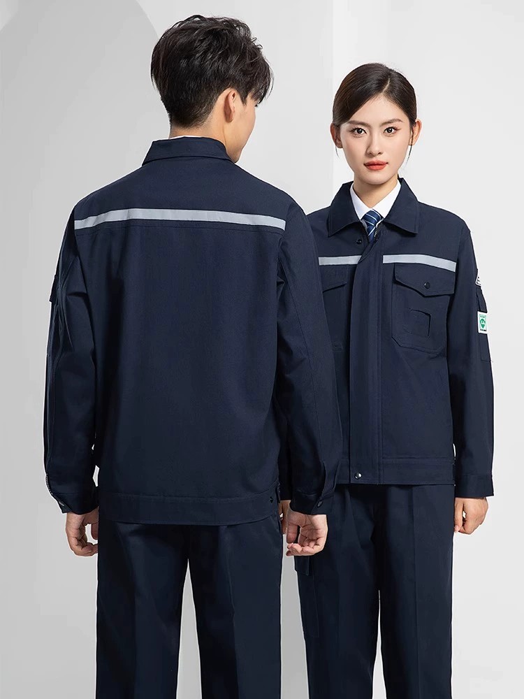 Anti-Static Workwear Set for Men Petrochemical Plant Flame-Retardant Cotton - Model: 901354146638 - 图片 5
