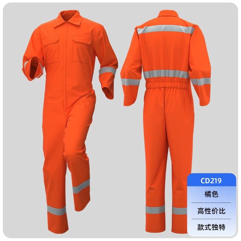 Abrasion-Resistant Workwear for Workshop Factory with Reflective Stripe - Model: 850164189302 - 图片 6