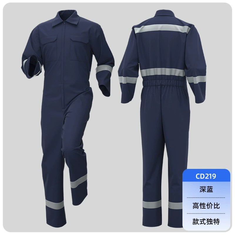 Abrasion-Resistant Workwear for Workshop Factory with Reflective Stripe - Model: 850164189302 - 图片 7