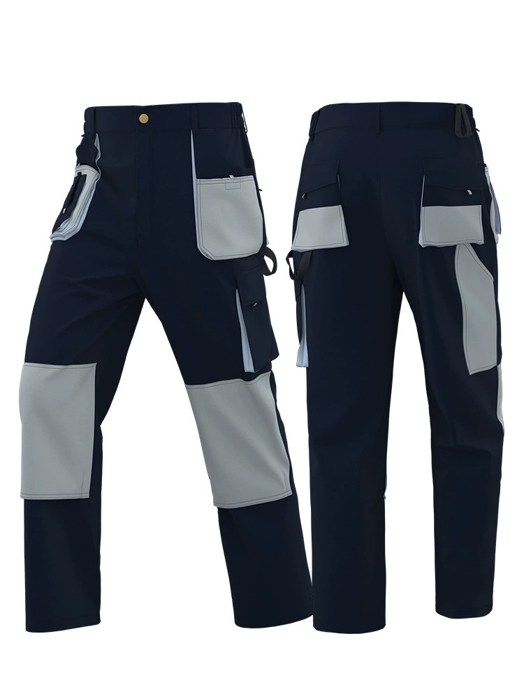 Men's Work Pants with Multi-Pockets for Construction Site - Model: 819345451468 - 图片 5