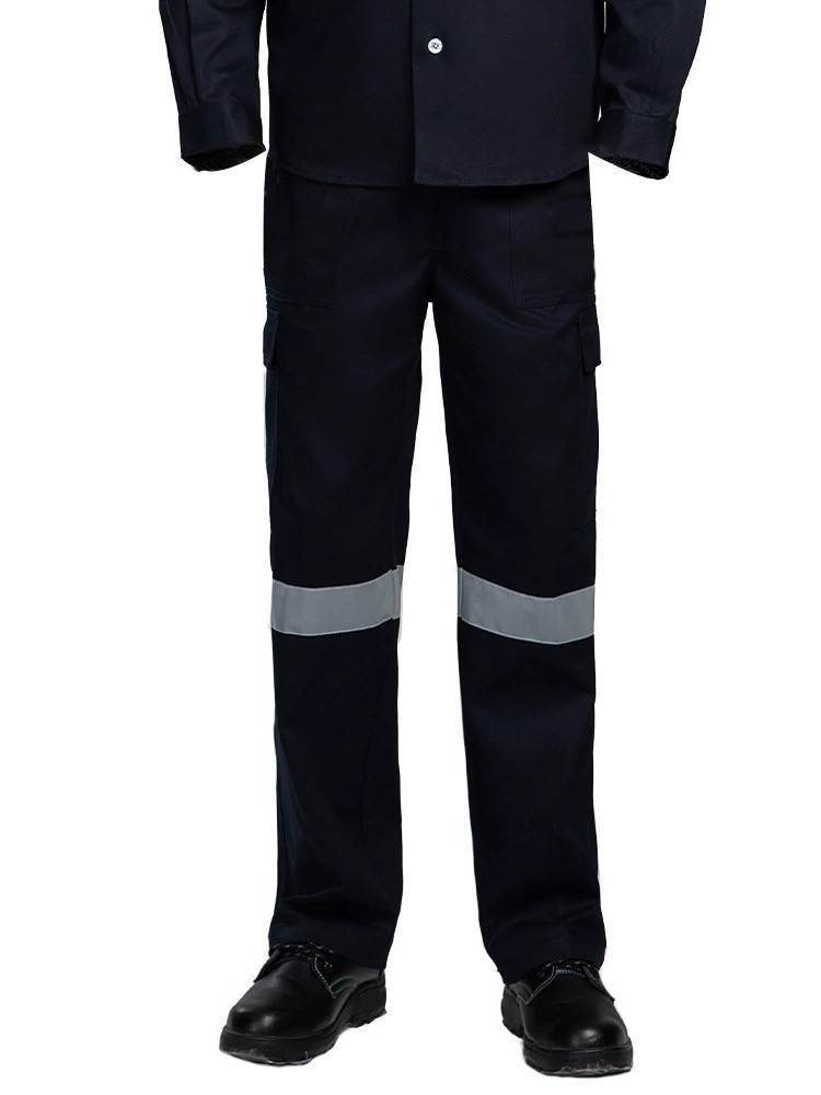 Reflective Work Pants for Petrochemical Auto Repair with Pure Cotton - Model: 755272260966 - 图片 5