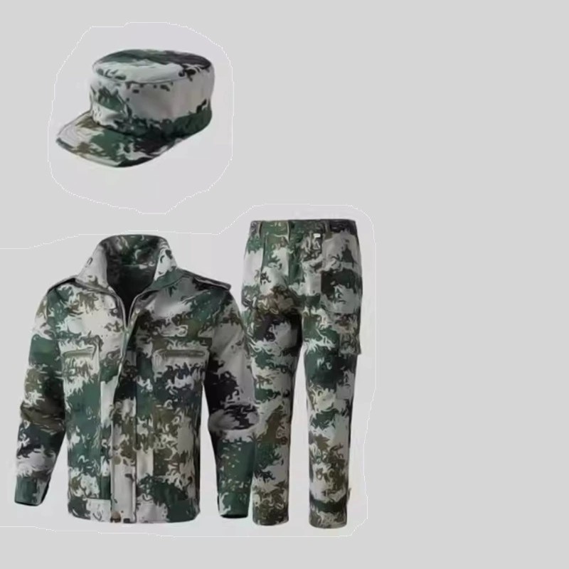 Men's Camouflage Work Uniform Set for Military Training - Model: 1071708680871 - 图片 5