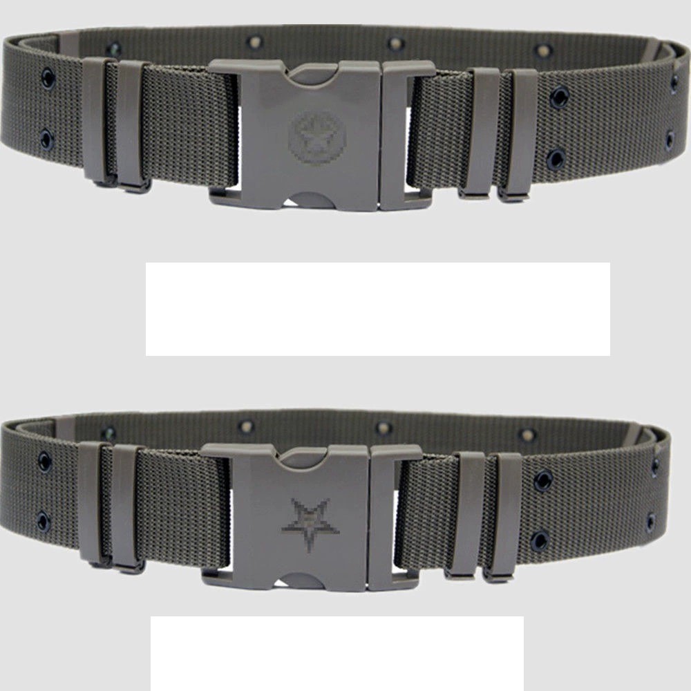 Outdoor Military Training Belt for Men and Women with Canvas Weave - Model: 907196864252 - 图片 2