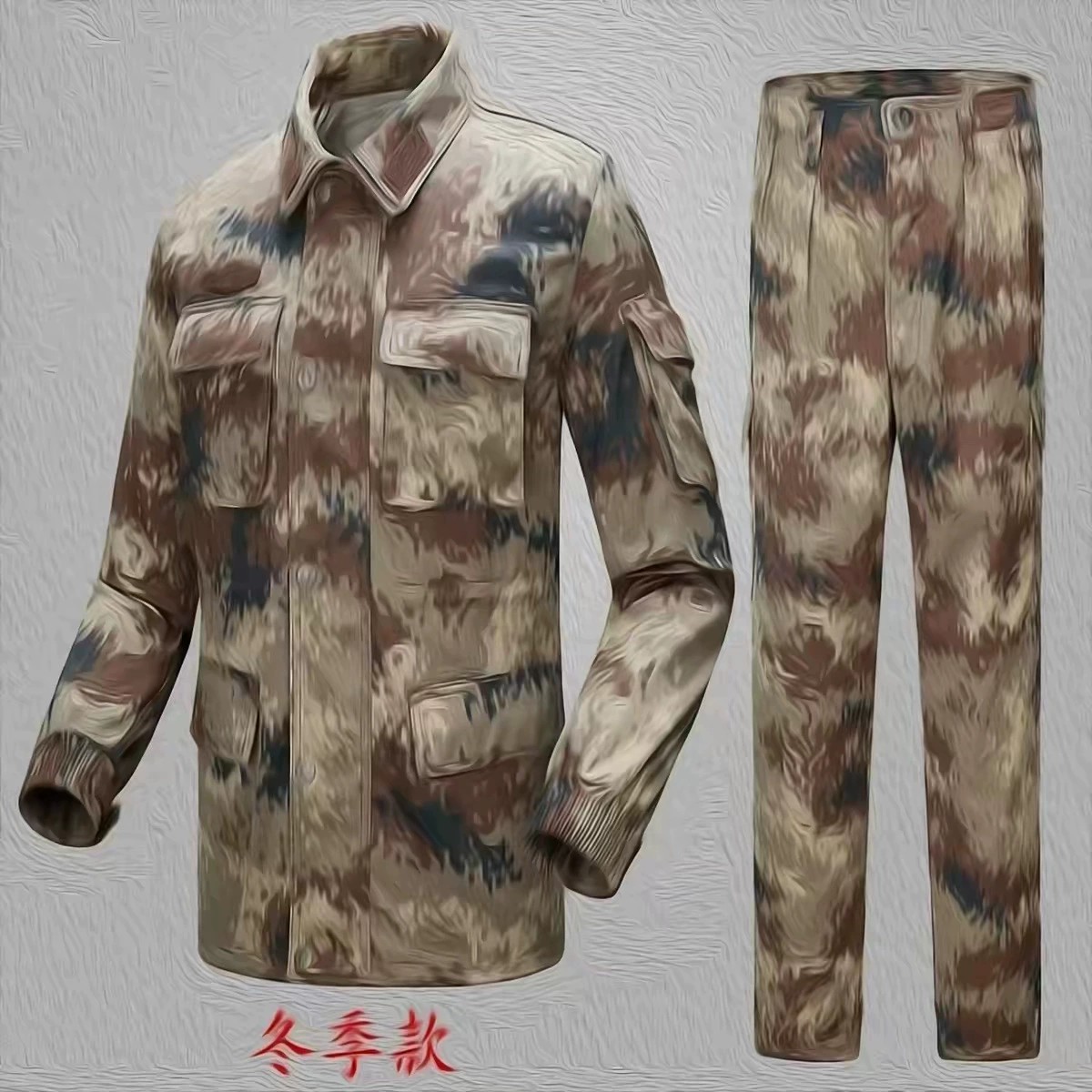 Summer Military Training Uniform for College Students with Breathable Material - Model: 1046745876010 - 图片 8