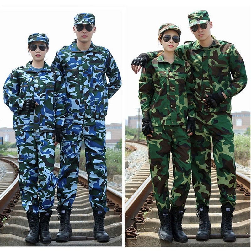 Summer Military Training Uniform for Students with Breathable Fabric - Model: 1067020966182 - 图片 2