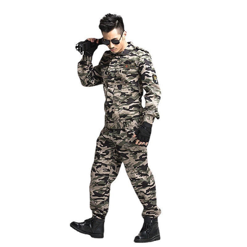 Summer Military Training Uniform for Students with Breathable Fabric - Model: 1067020966182 - 图片 5