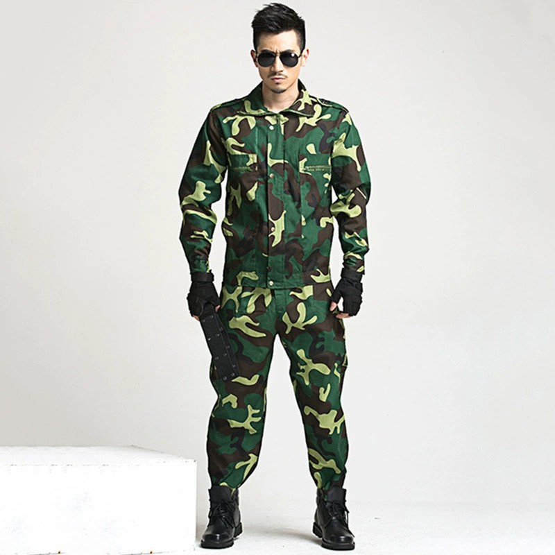 Summer Military Training Uniform for Students with Breathable Fabric - Model: 1067020966182 - 图片 8