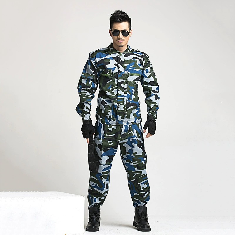 Summer Military Training Uniform for Students with Breathable Fabric - Model: 1067020966182 - 图片 9