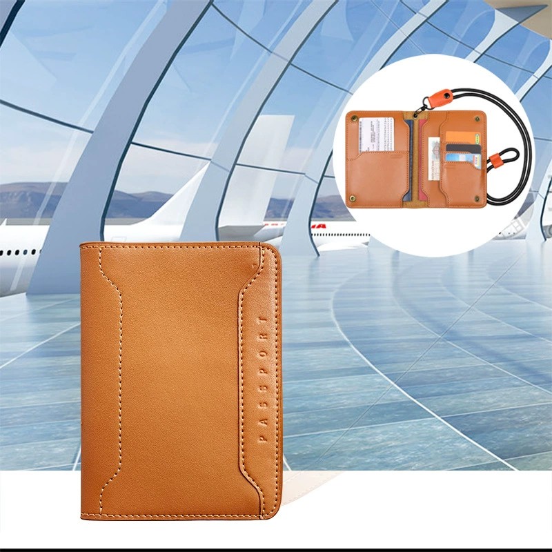 Passport Holder for Travel Abroad and Business Trips with Organizer - Model: 813654989313 - 图片 4