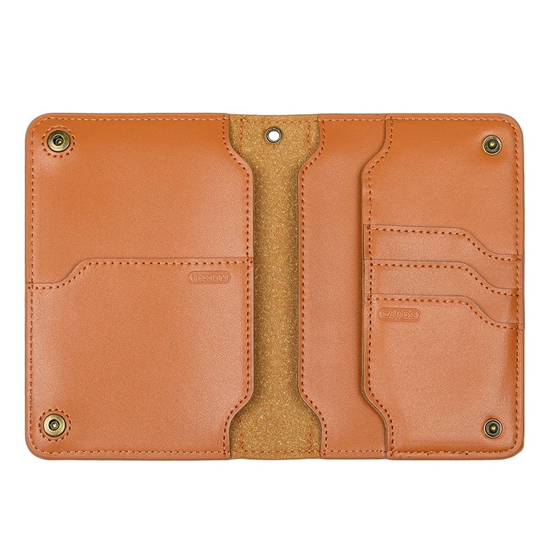 Passport Holder for Travel Abroad and Business Trips with Organizer - Model: 813654989313 - 图片 7