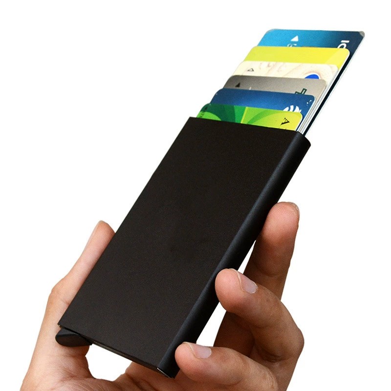 RFID Blocking Card Sleeve for Men and Women with Quick Access - Model: 619694901340 - 图片 4
