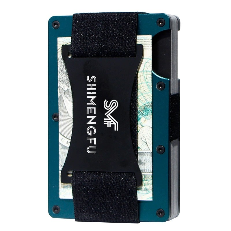 Men's Aluminum Alloy Card Holder for Anti-Demagnetization and Anti-Skimming with Carbon Fiber Ultra-Thin Design - Model: 679260148859 - 图片 6