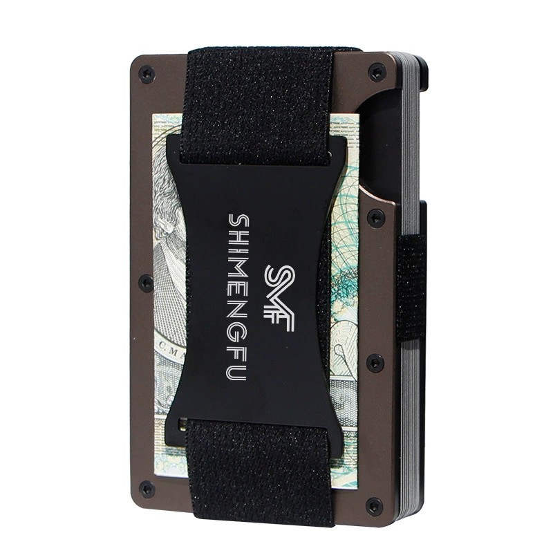Men's Aluminum Alloy Card Holder for Anti-Demagnetization and Anti-Skimming with Carbon Fiber Ultra-Thin Design - Model: 679260148859 - 图片 10