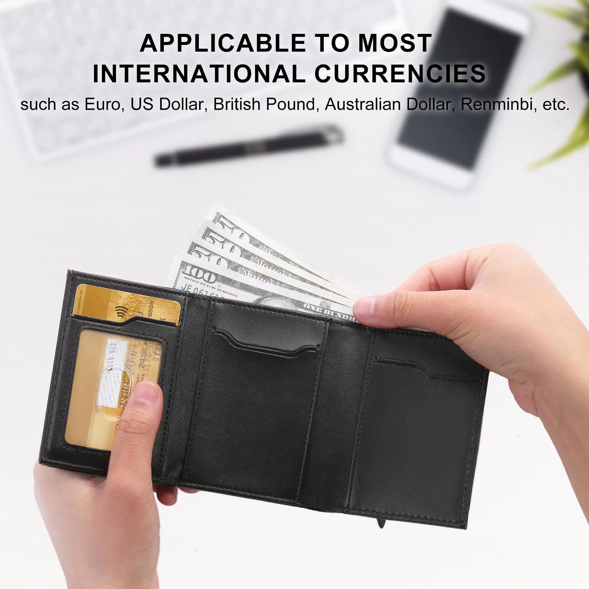 Minimalist Card Holder for Business Cards - Model: 777268303618 - 图片 4