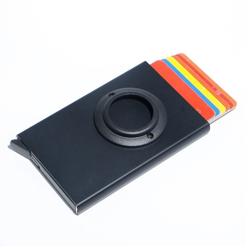 Anti-Loss Card Clip Wallet for AirTag with RFID Protection - Model: 715139936962 - 图片 5