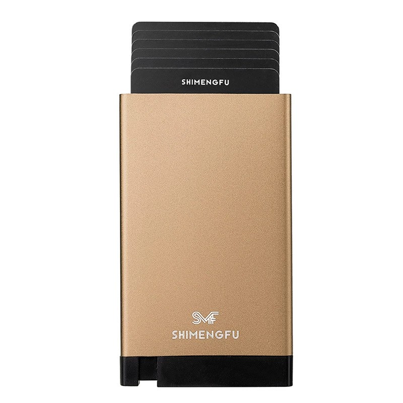 Ultra-Thin Pop-Up Card Holder with Anti-Theft Shield for Credit Cards - Model: 679617181938 - 图片 7