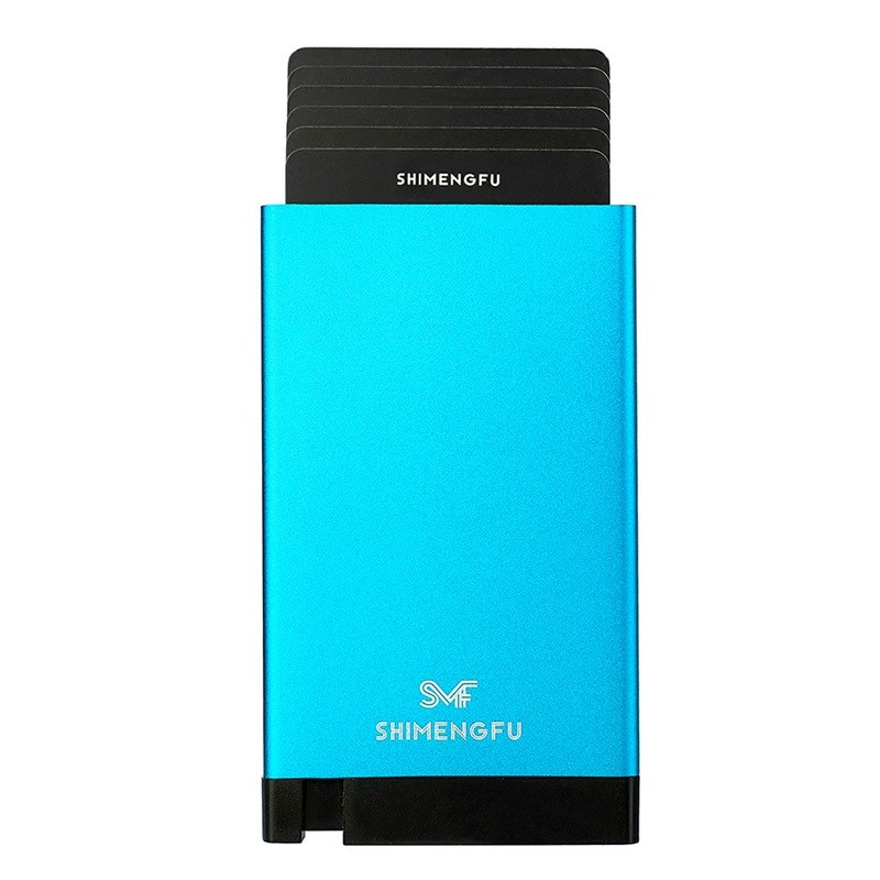 Ultra-Thin Pop-Up Card Holder with Anti-Theft Shield for Credit Cards - Model: 679617181938 - 图片 8