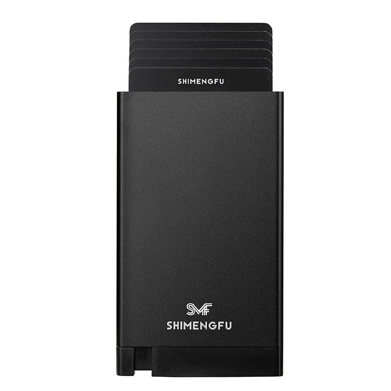 Ultra-Thin Pop-Up Card Holder with Anti-Theft Shield for Credit Cards - Model: 679617181938 - 图片 9