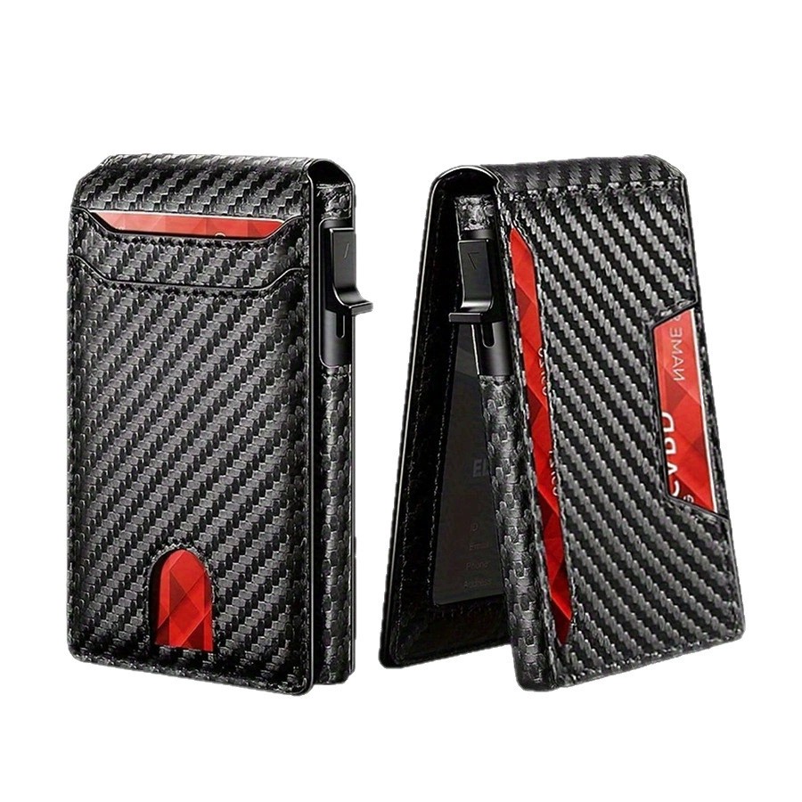 Minimalist Wallet for Men with Money Clip for Travel and Everyday Carry - Model: 943755162338 - 图片 5
