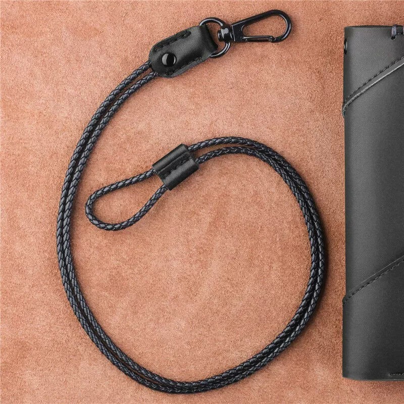 Anti-Loss Work Badge Lanyard with Adjustable PU Strap - Model: 914454337724 - 图片 3