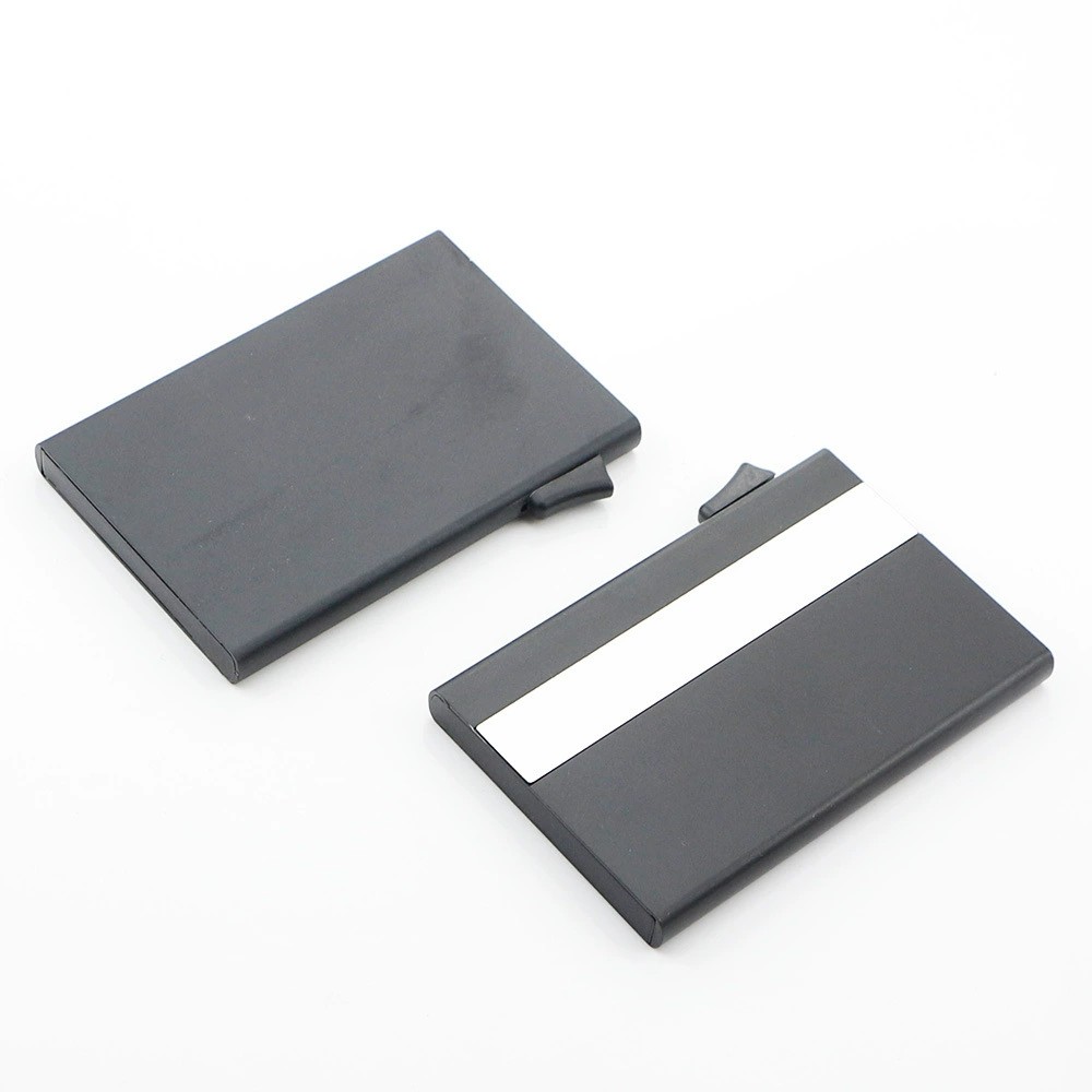 Anti-Theft Metal Card Case for Credit Cards with Automatic Pop-Up - Model: 881964396576 - 图片 4