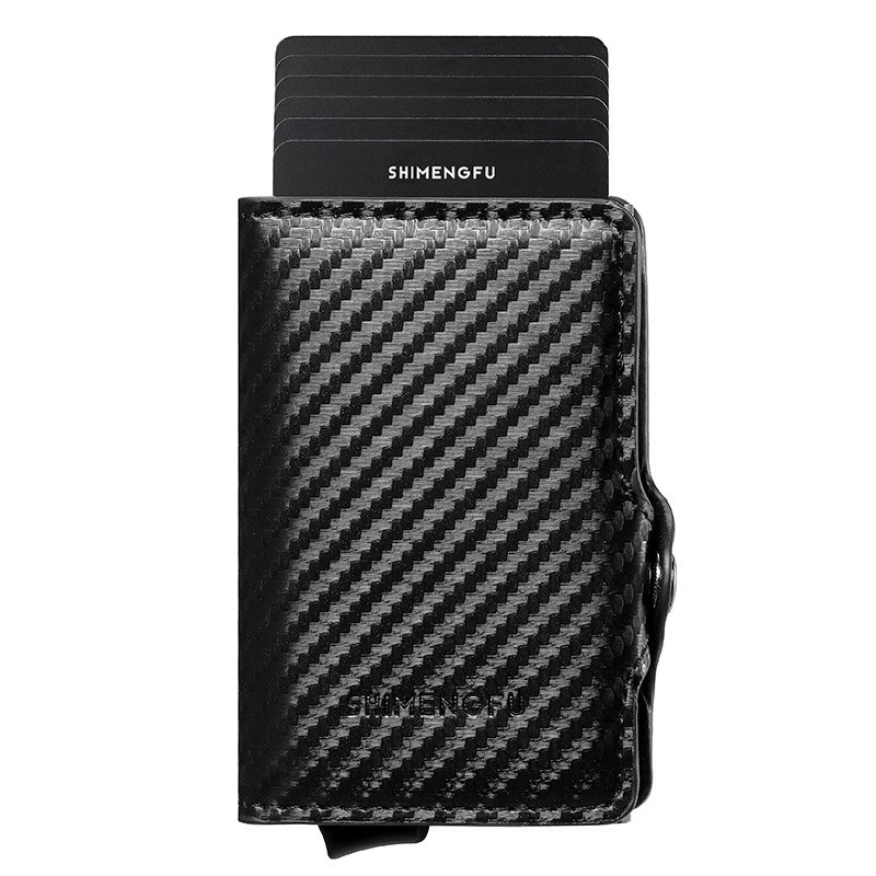 Anti-Theft Slim Wallet for Men with Auto Pop-Up Card Holder - Model: 880711661107 - 图片 7
