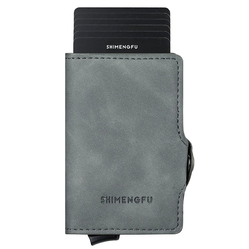 Anti-Theft Slim Wallet for Men with Auto Pop-Up Card Holder - Model: 880711661107 - 图片 8