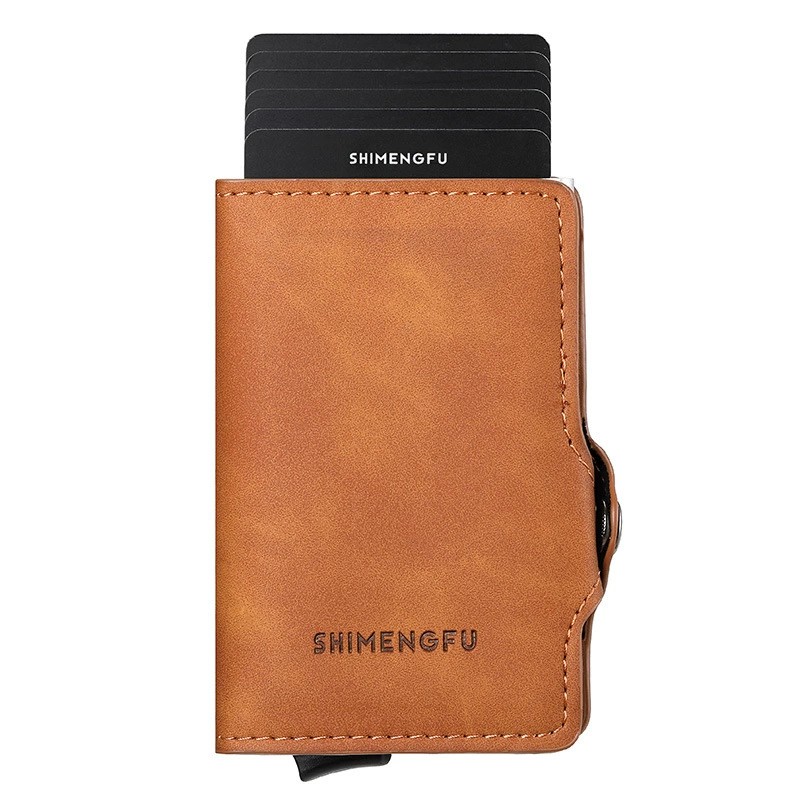 Anti-Theft Slim Wallet for Men with Auto Pop-Up Card Holder - Model: 880711661107 - 图片 9