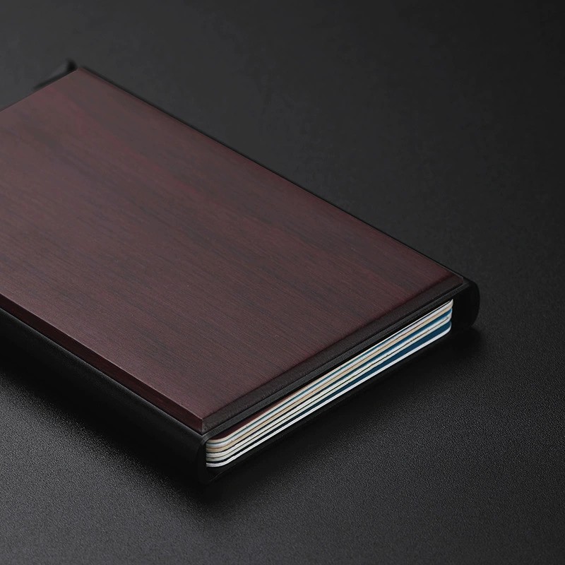 Card Case for Men Women with Pop-Up Mechanism - Model: 852450249690 - 图片 4