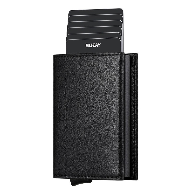 Metal Card Holder for Men with RFID Protection for Travel - Model: 777302738463 - 图片 3