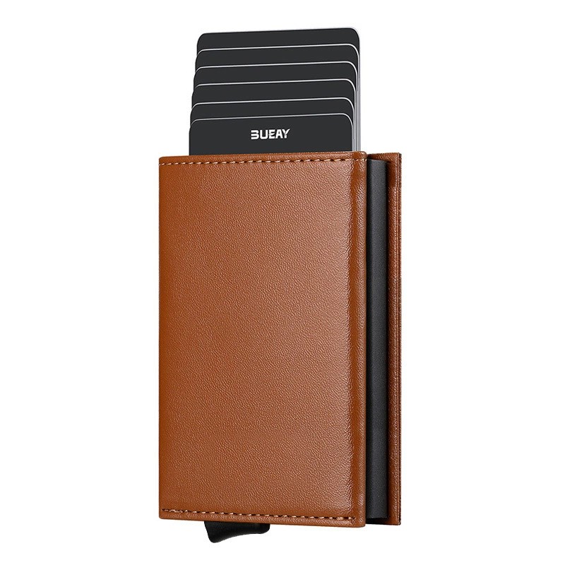 Metal Card Holder for Men with RFID Protection for Travel - Model: 777302738463 - 图片 7