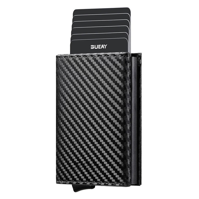 Metal Card Holder for Men with RFID Protection for Travel - Model: 777302738463 - 图片 8