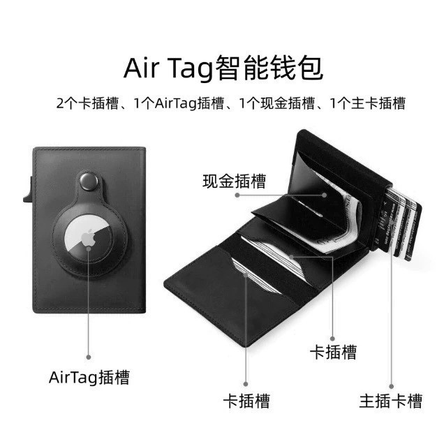 Card Holder for Men with Anti-Skimming RFID Blocking - Model: 765723907246 - 图片 2