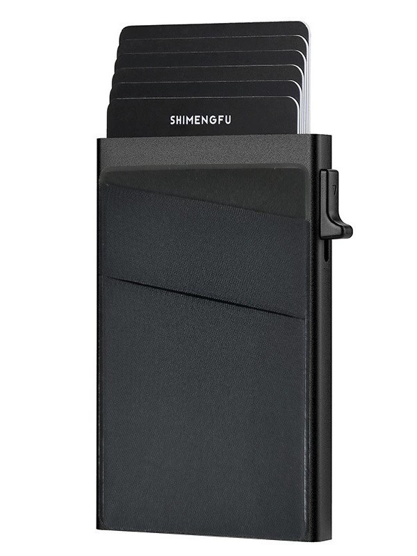 Automatic Pop-Up Card Case with RFID Protection for Everyday Carry - Model: 746443740562 - 图片 4