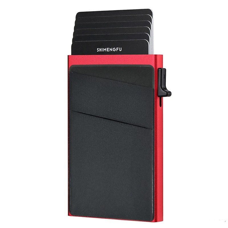 Automatic Pop-Up Card Case with RFID Protection for Everyday Carry - Model: 746443740562 - 图片 8
