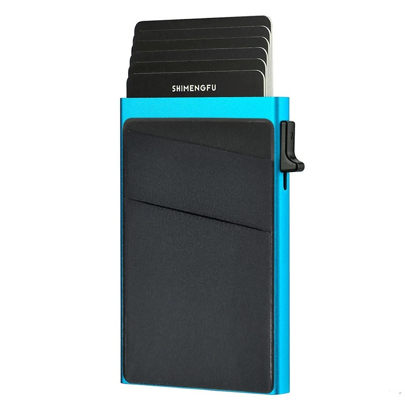 Automatic Pop-Up Card Case with RFID Protection for Everyday Carry - Model: 746443740562 - 图片 9