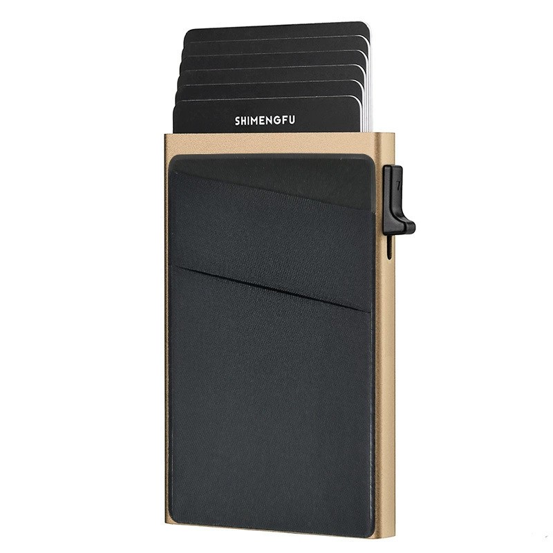Automatic Pop-Up Card Case with RFID Protection for Everyday Carry - Model: 746443740562 - 图片 10