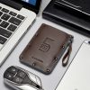 Compact 5-Card Wallet for Men Women with Pull-Out Card Access - Model: 739792196105