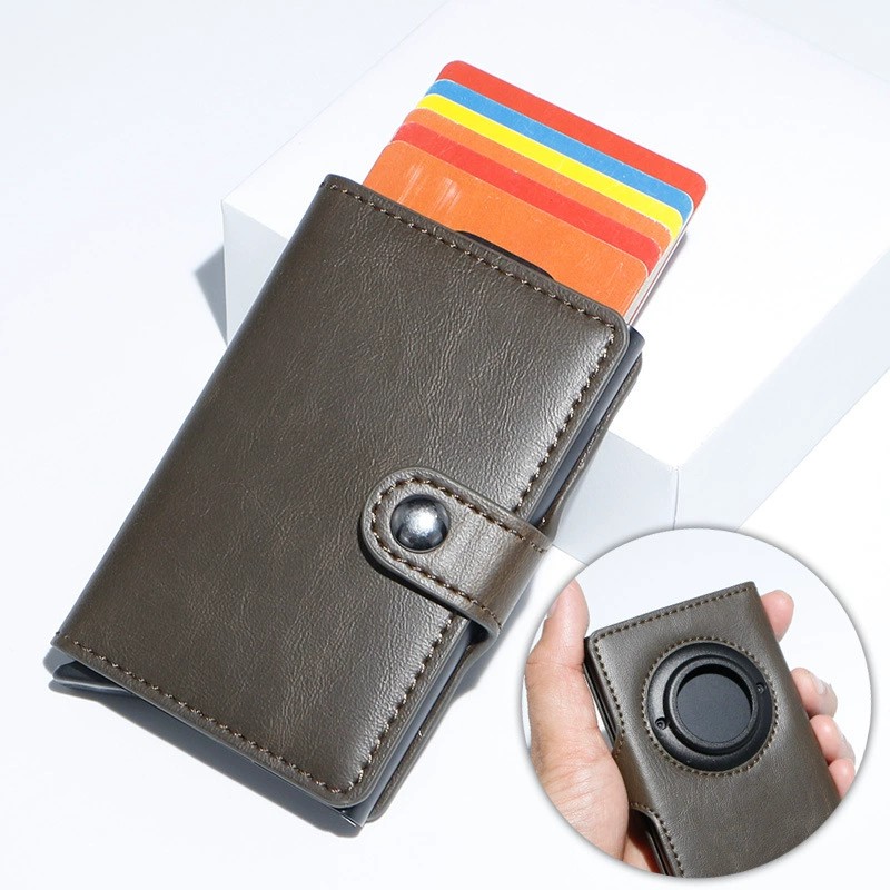 Airtag Card Holder with Tracker for Anti-Theft Travel - Model: 715390141558 - 图片 4