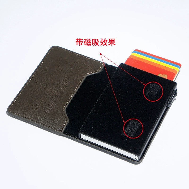 Men's Metal Card Clip with Tracker for Secure RFID Blocking - Model: 715272262785 - 图片 4