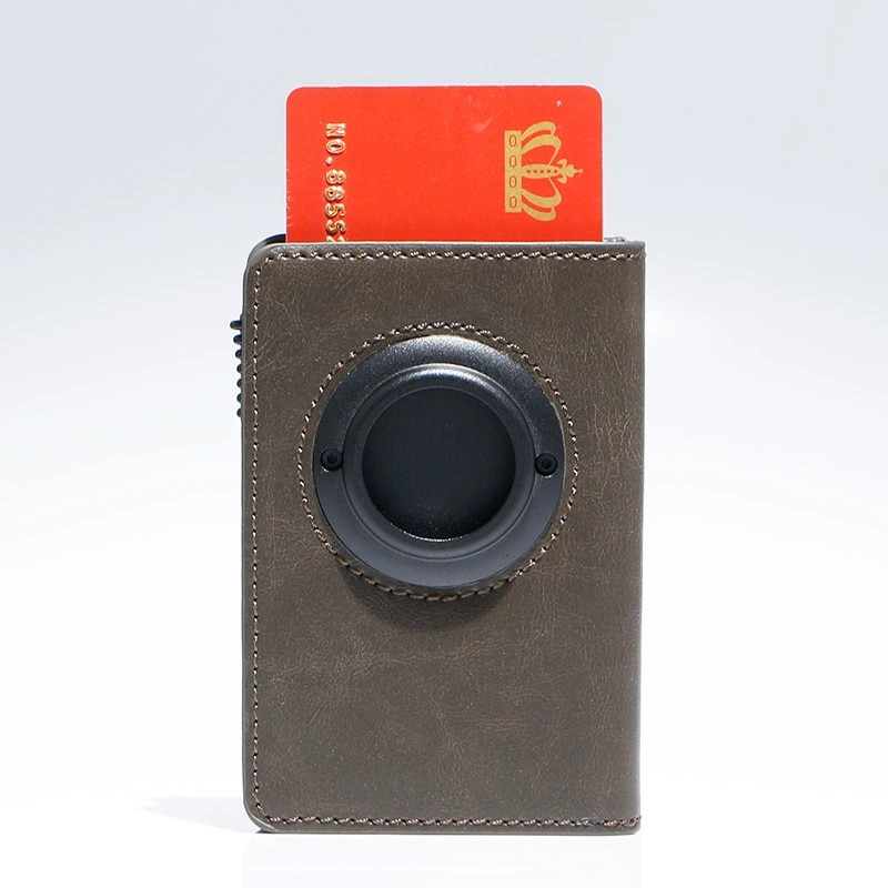 Men's Metal Card Clip with Tracker for Secure RFID Blocking - Model: 715272262785 - 图片 5