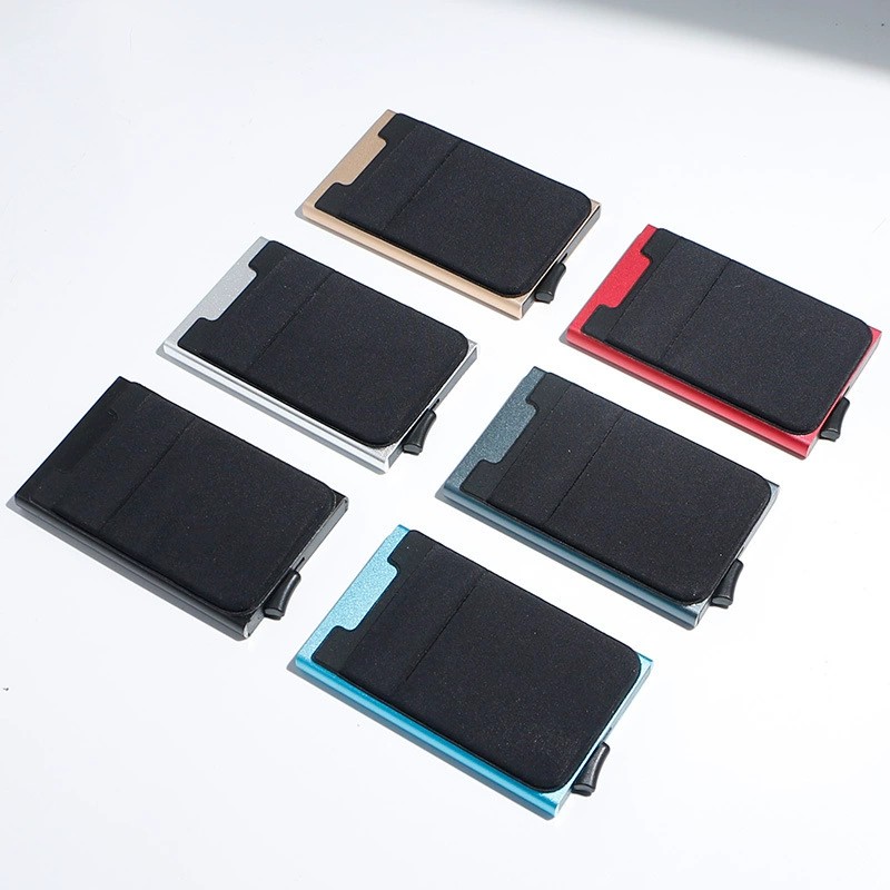 Business Card Holder for Credit Cards with Anti-theft RFID - Model: 696846219959 - 图片 2