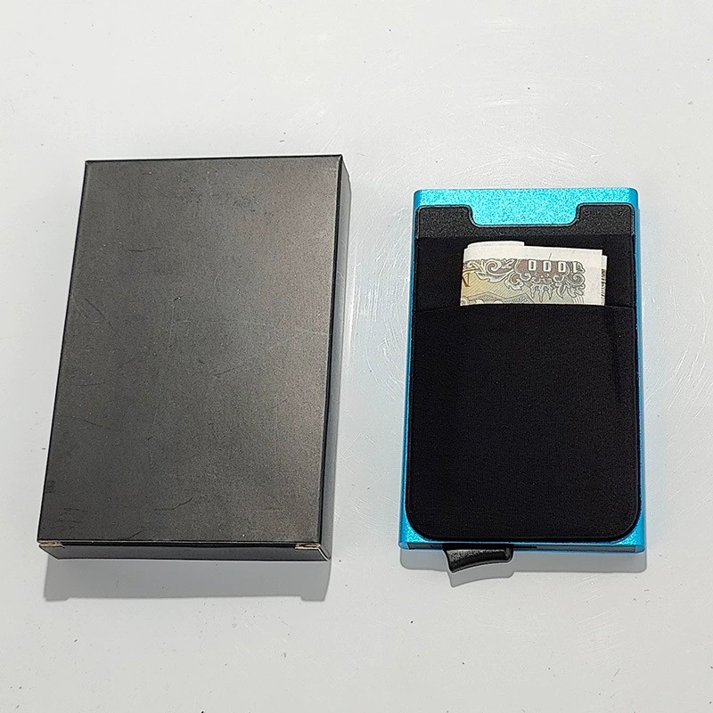 Business Card Holder for Credit Cards with Anti-theft RFID - Model: 696846219959 - 图片 3