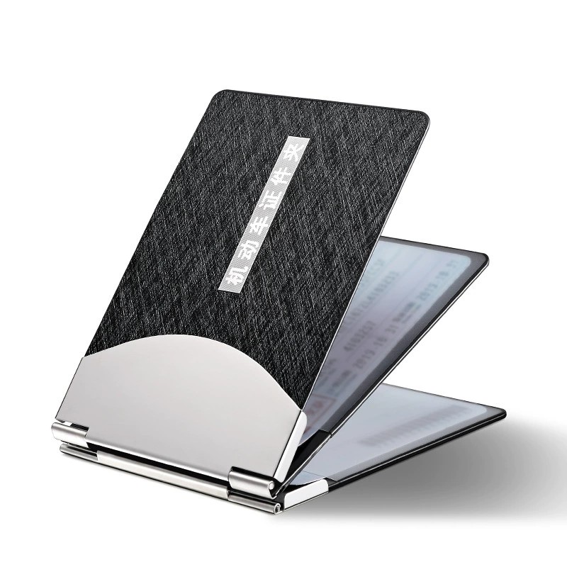 Driver's License Holder for Vehicle Documents with Leather Case - Model: 643735691926 - 图片 5