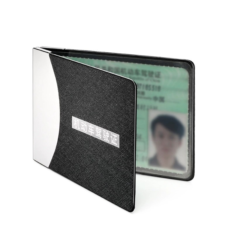Driver's License Holder for Vehicle Documents with Leather Case - Model: 643735691926 - 图片 6