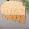 Customizable Kraft Paper Price Tag with Elastic Cord for Retail Displays - Model: 1000382542046