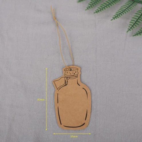 Customizable Kraft Paper Price Tag with Elastic Cord for Retail Displays - Model: 1000382542046 - 图片 7